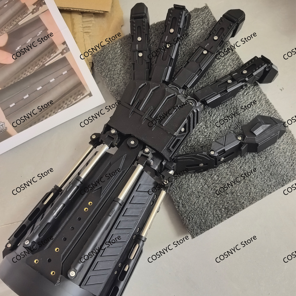 Cosplay Prop 3D Print - Wearable Machinery Gauntlet Cyberpunk Tactical Glove