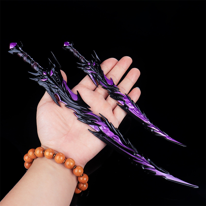 Cosplay Prop Dagger - 8.6/11.4inch Peace Katana Sword Real Size