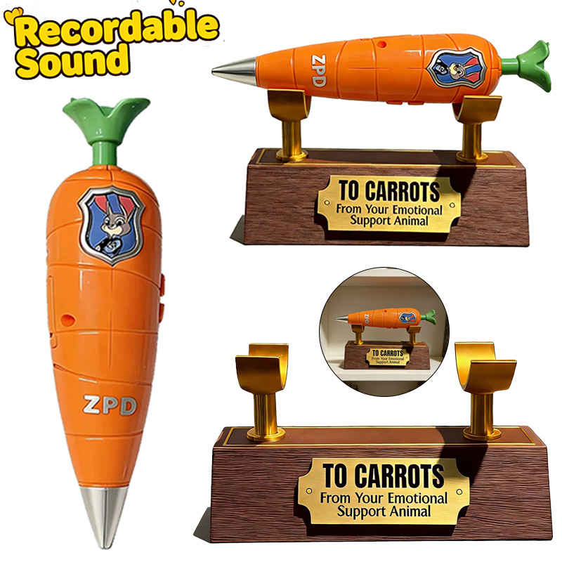 Cosplay Prop 3D Print - Selling Zootopia 2 Carrot Recorder Pen