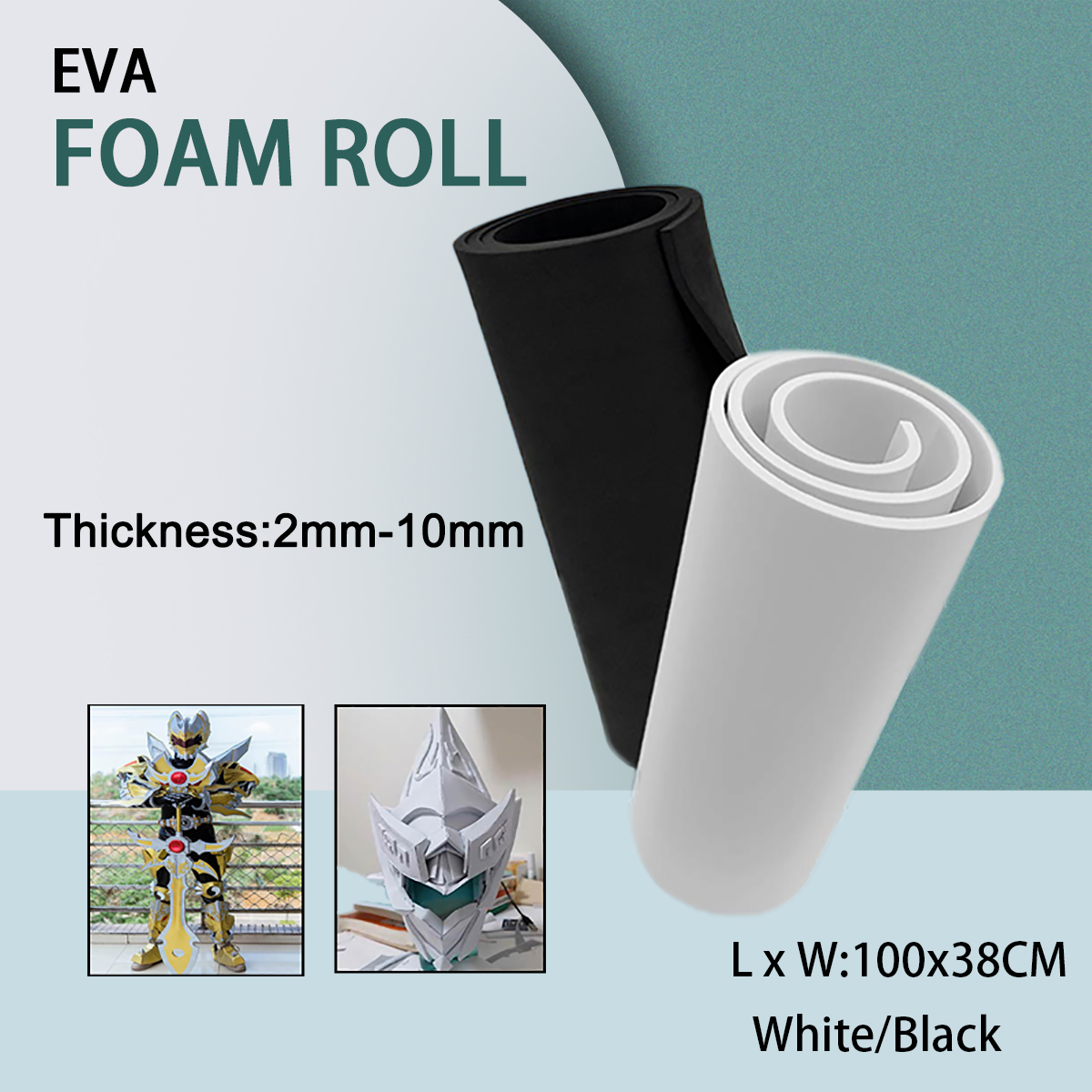 EVA Foam Roll Sponge Paper  2m - огляд і ціна Craft Foam Roll