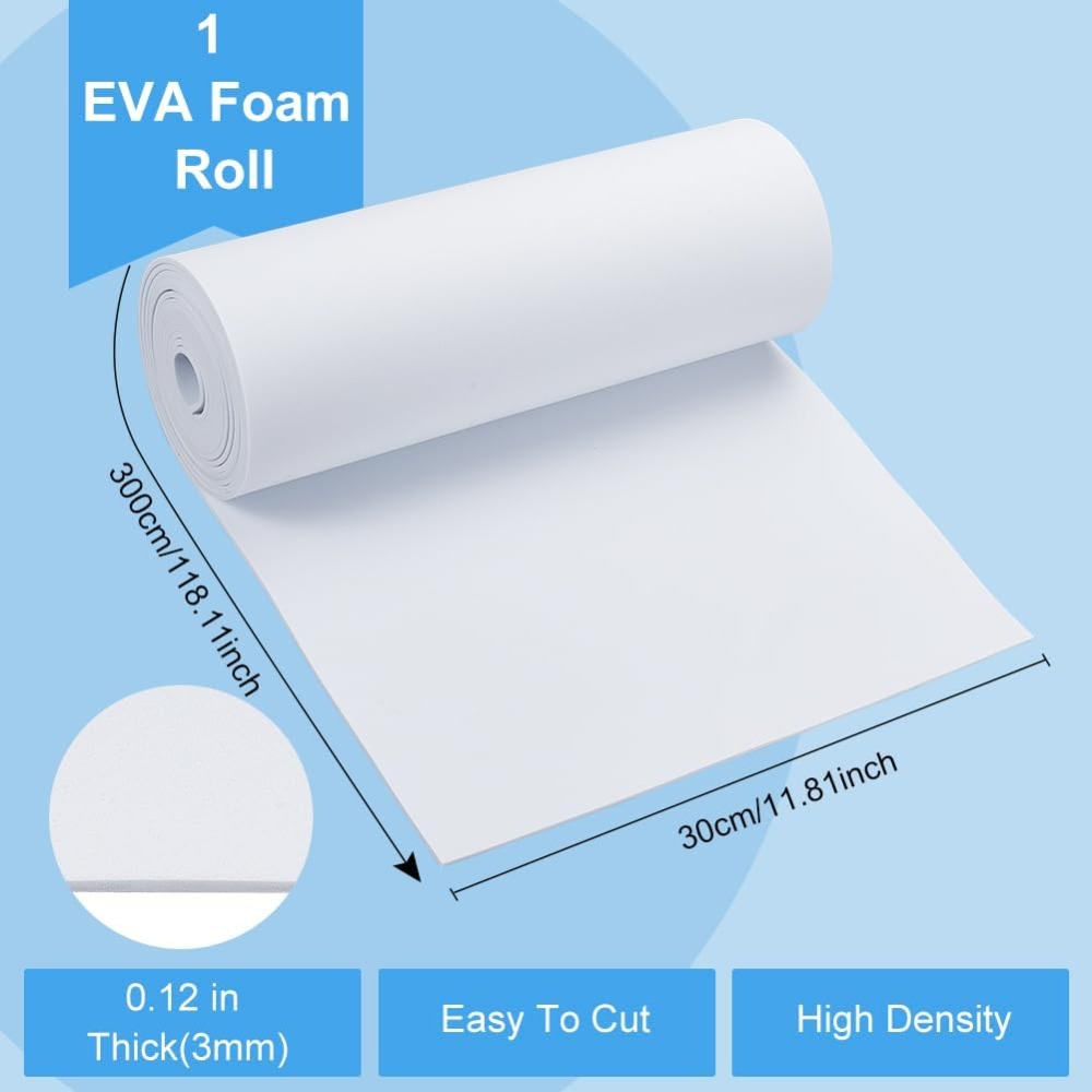 EVA Foam Roll for Art Supplies - огляд і ціна Craft Foam Roll