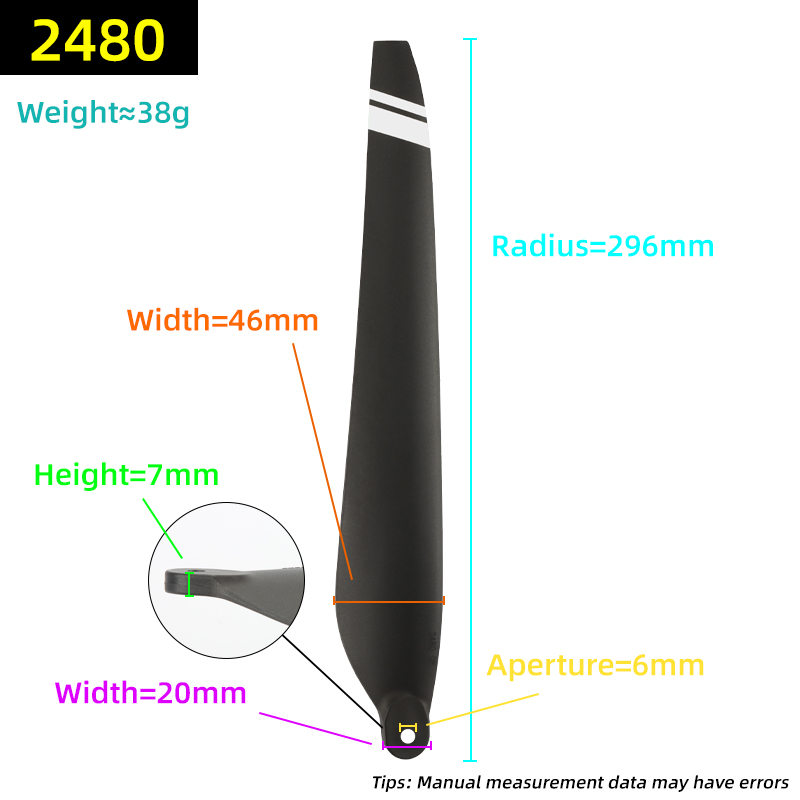 2480 Carbon Nylon Propeller Fo - огляд і ціна Ekko Cosplay Prop