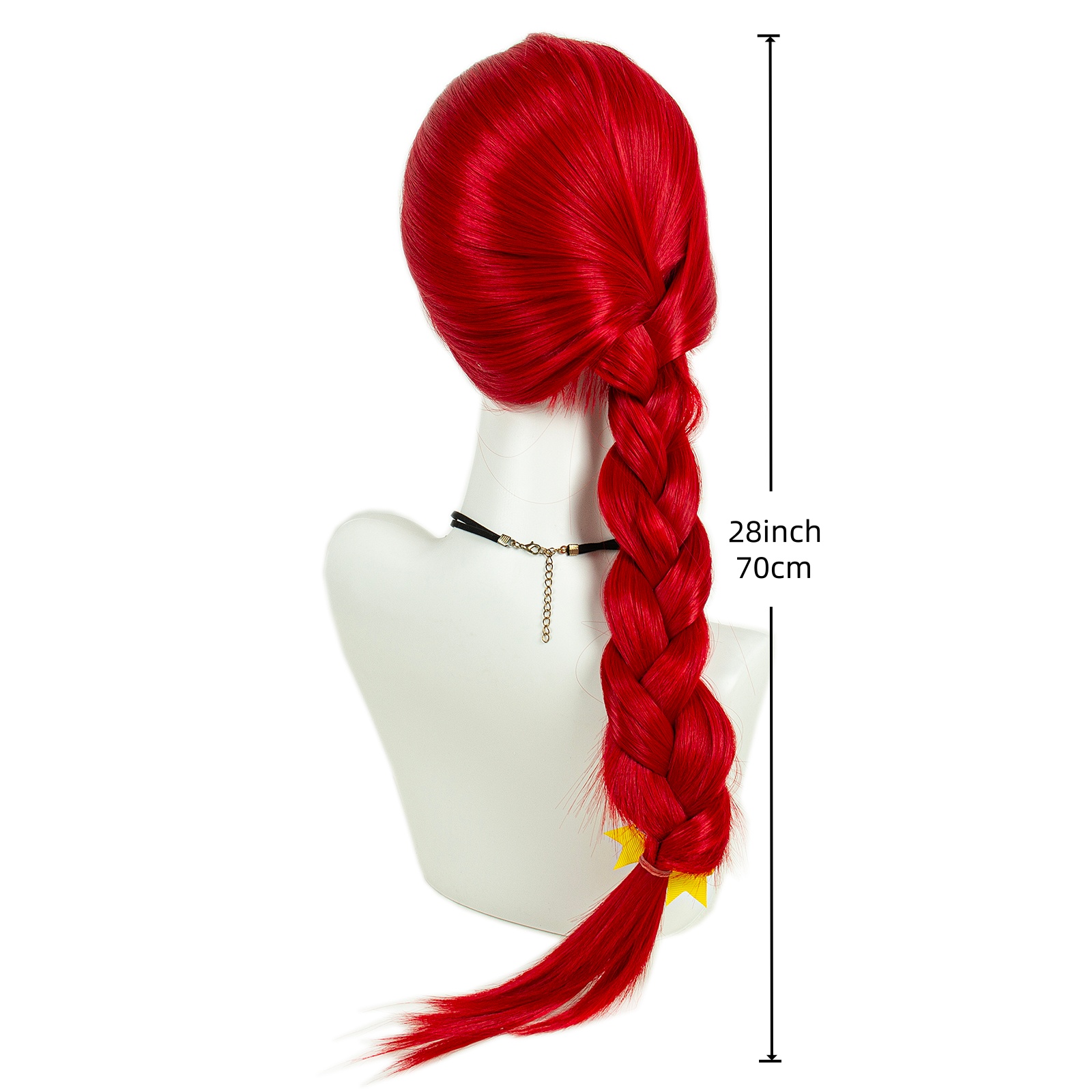 REEWES Jessie Cosplay Wig Red  - огляд і ціна Cosplay Prop Bow