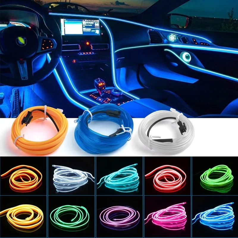 1M/3M/5M Car Interior Led Deco - огляд і ціна Led El Wire