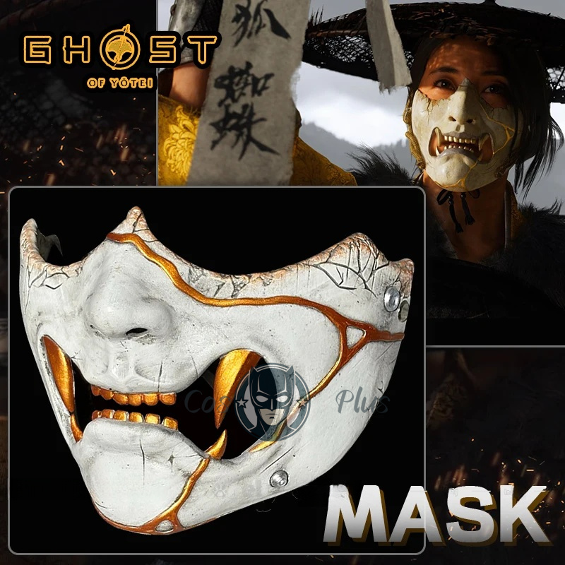 Game Ghost of Yotei Atsu Mask  - огляд і ціна Prop Para Cosplay