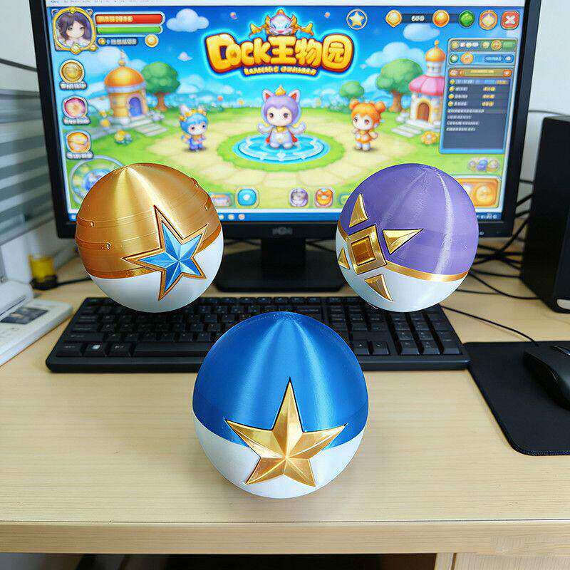 Complete Set Of Gulu Balls Cos - огляд і ціна Cosplay Prop 3D Print Settings