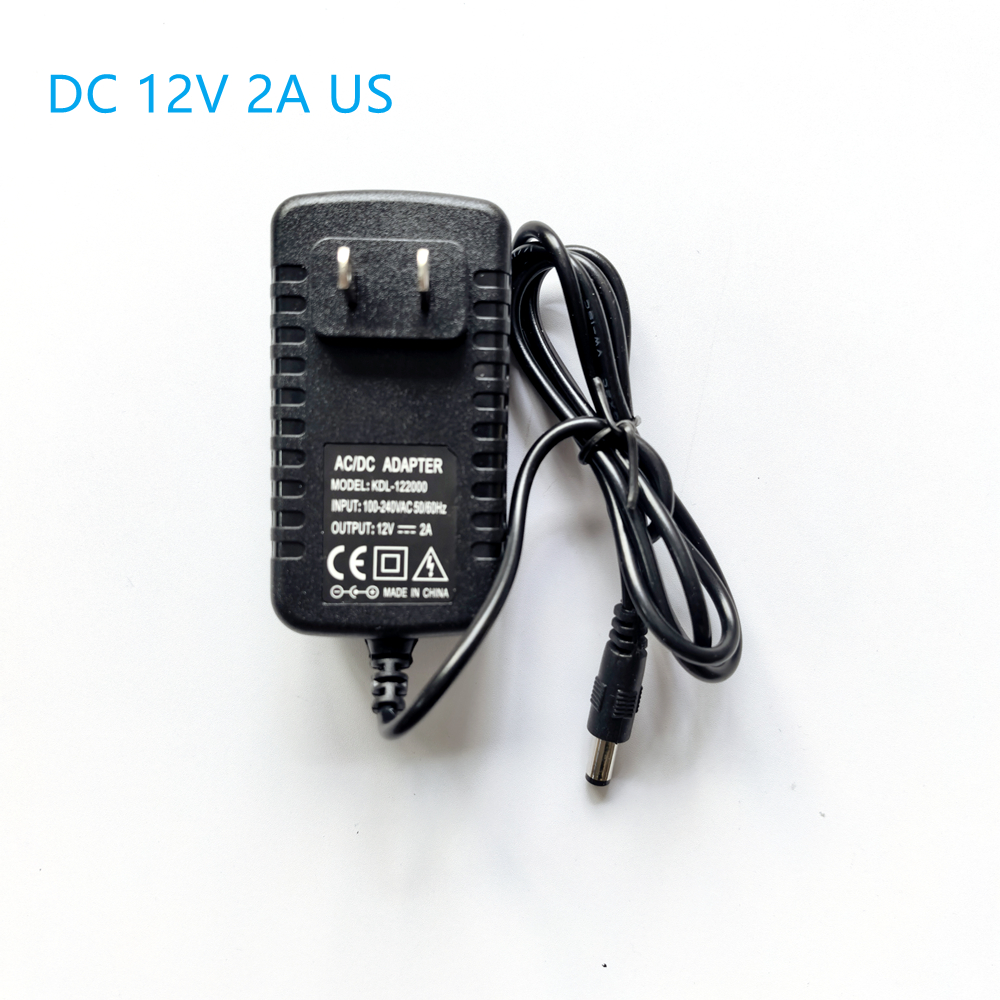 AC 110-240V DC 12V 2A Universa - огляд і ціна Led El Wire