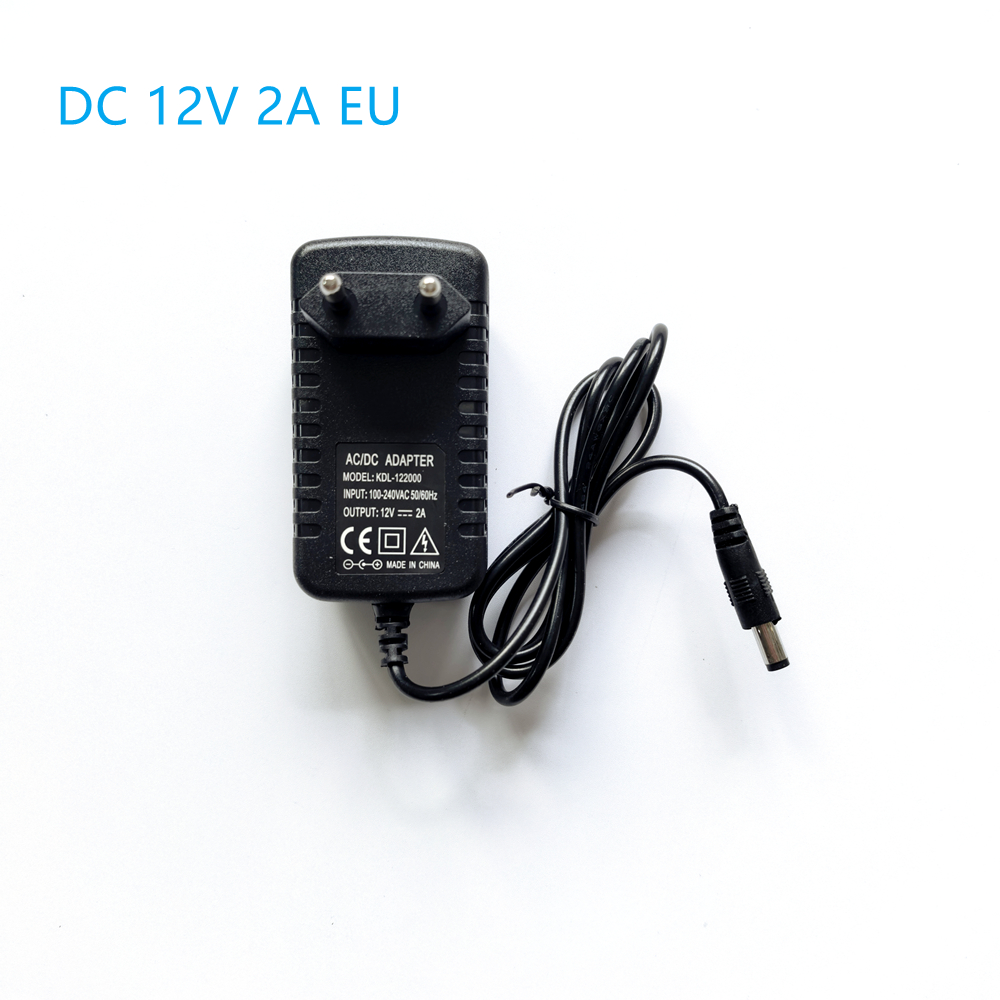 AC 110-240V DC 12V 2A Universa - огляд і ціна Led El Wire