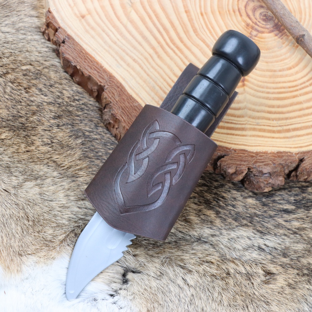 Faux Leather Medieval Viking S - огляд і ціна Cosplay Prop Dagger