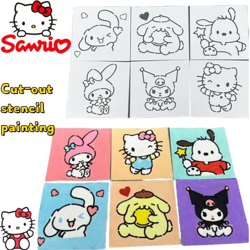 sanrio Hello kitty Kuromi My m - огляд і ціна Cosplay Prop Painting