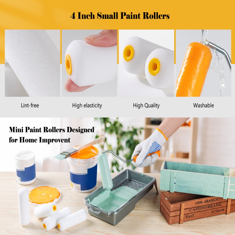 10PCS 4 Inch High Absorption F - огляд і ціна Craft Foam Roll