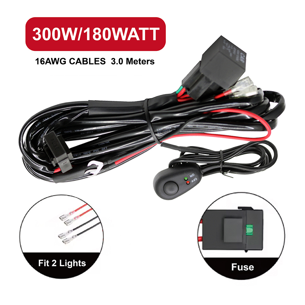 Loom Cable Kit 3M 12V 24V 40A  - огляд і ціна Led El Wire