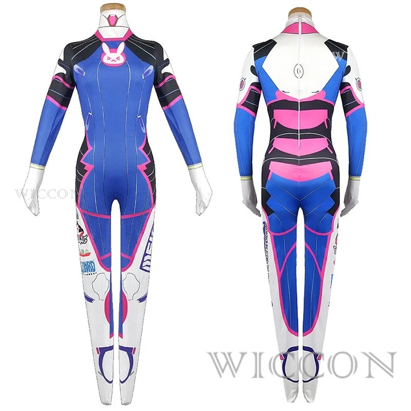 2025 11 Anime Woman Jumpsuit T - огляд і ціна Dva Cosplay Prop