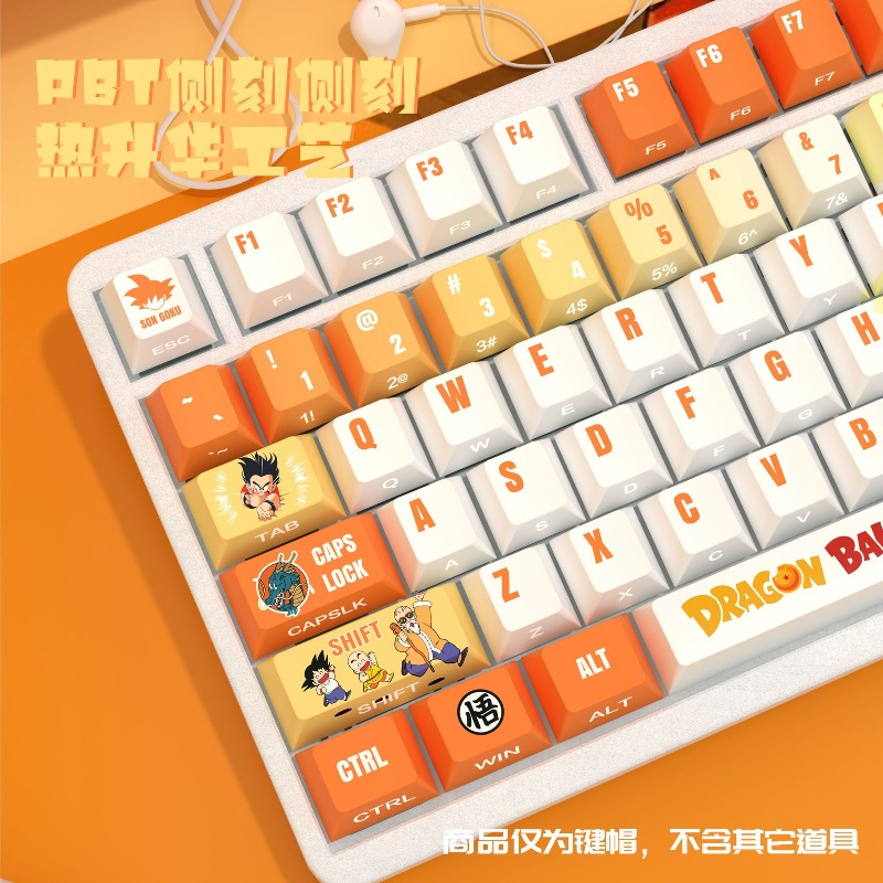Dragon Ball keycaps,cartoon an - огляд і ціна Cosplay Fireball Prop