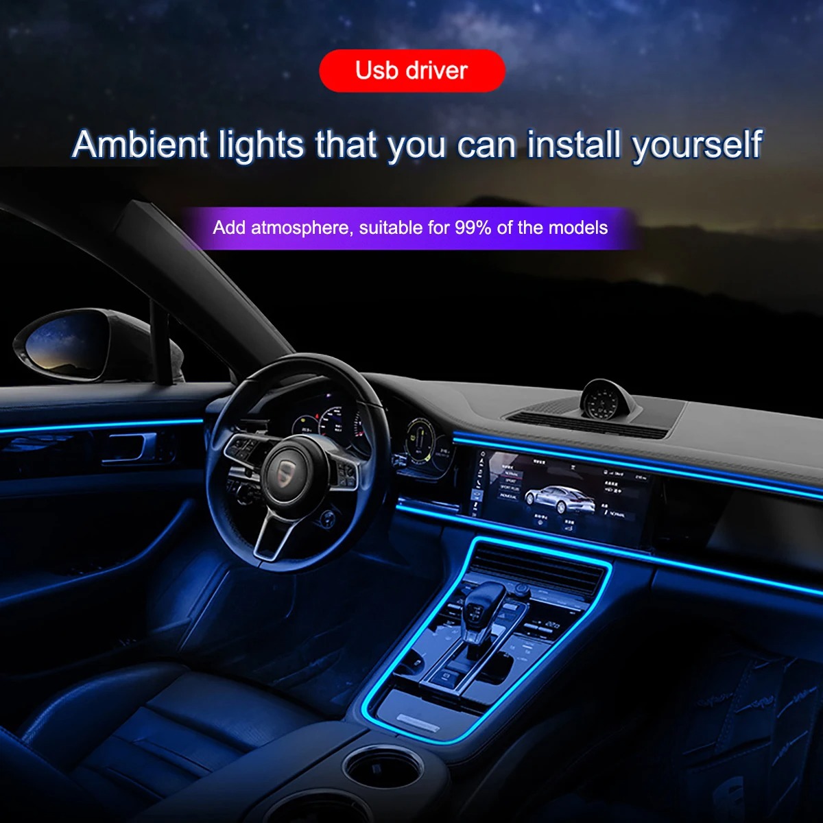 Car Environment El Wire LED US - огляд і ціна Led El Wire