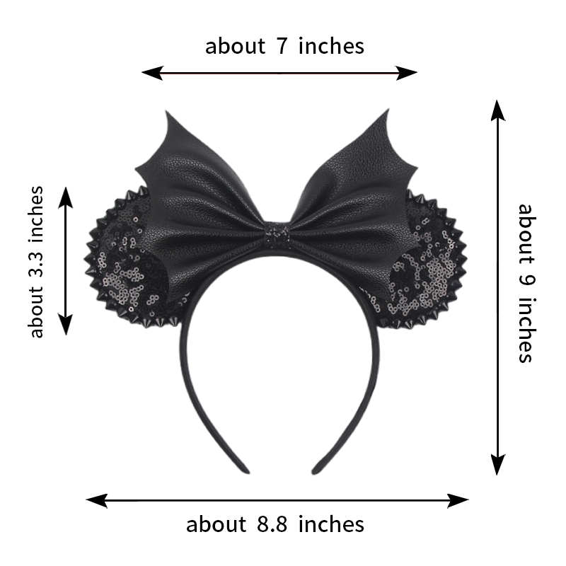 NEW Halloween Mouse Ears Headb - огляд і ціна Cosplay Prop Bow