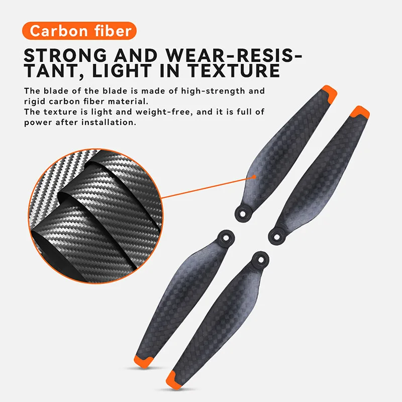 8pcs Carbon Fiber Propellers 6 - огляд і ціна Ekko Cosplay Prop