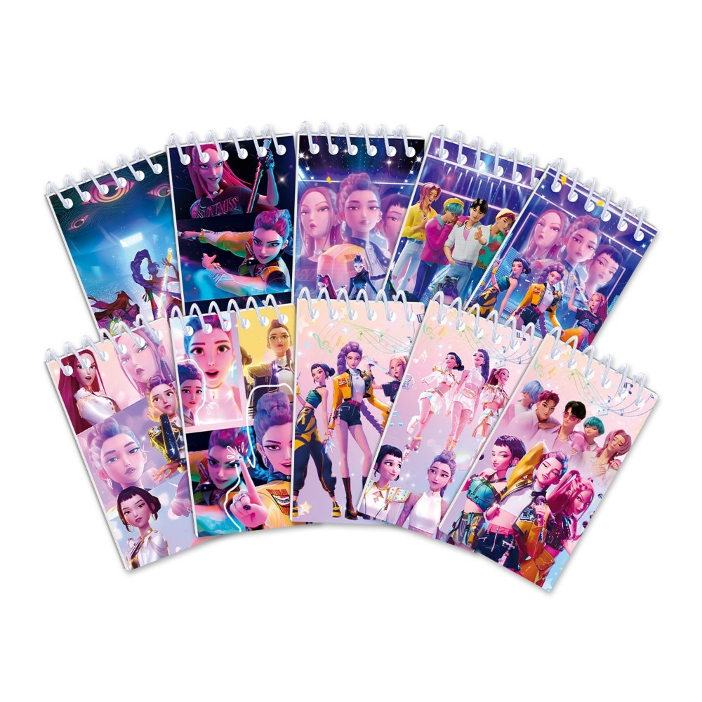 10PCS Anime Girls Group K-pop  - огляд і ціна Free Cosplay Prop Patterns