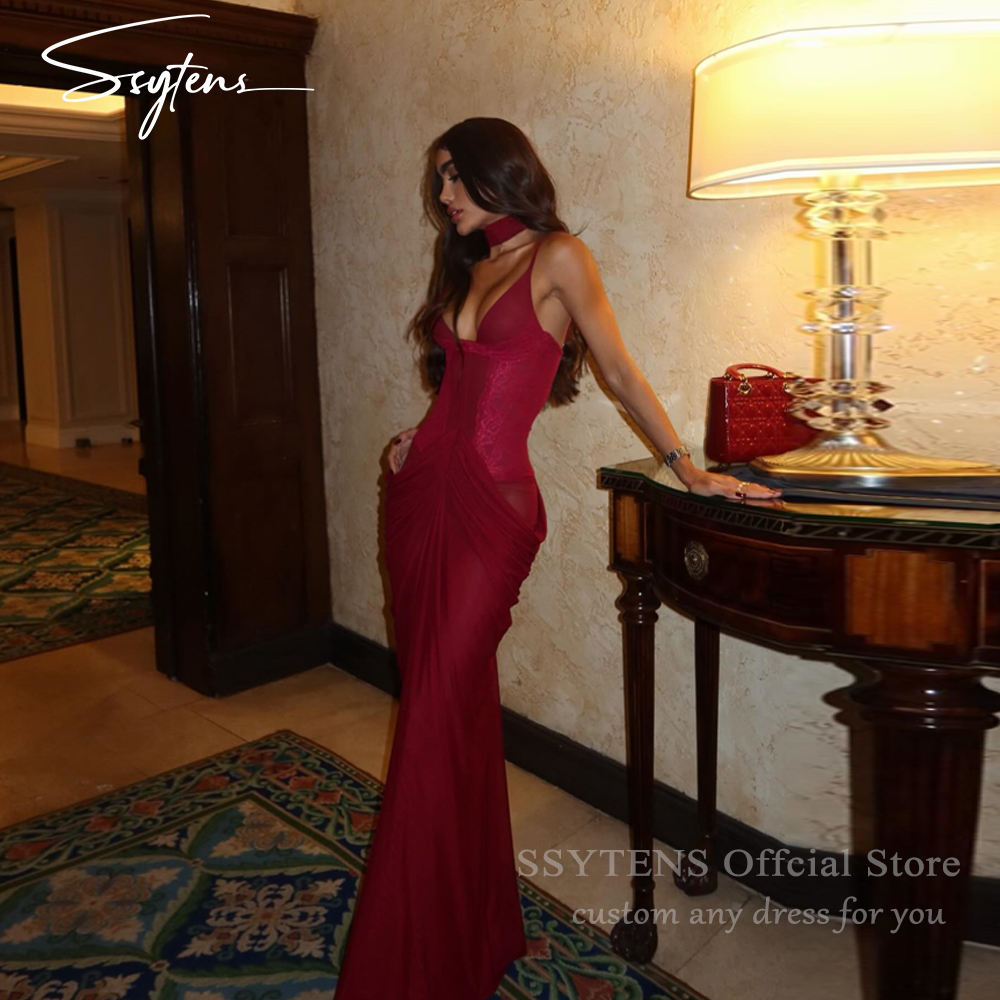 SSYTENS Burgyndy Chiffon Prom  - огляд і ціна Briar Cosplay Prop