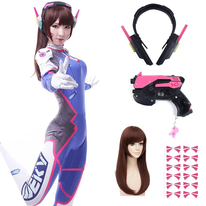 Anime woman jumpsuit tights DV - огляд і ціна Dva Cosplay Prop