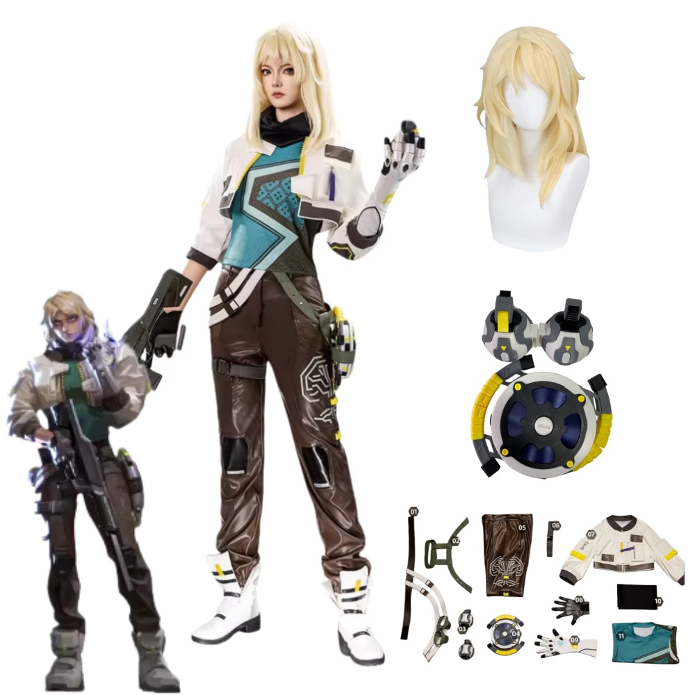 Deadlock Cosplay Costume Props - огляд і ціна Prop Para Cosplay