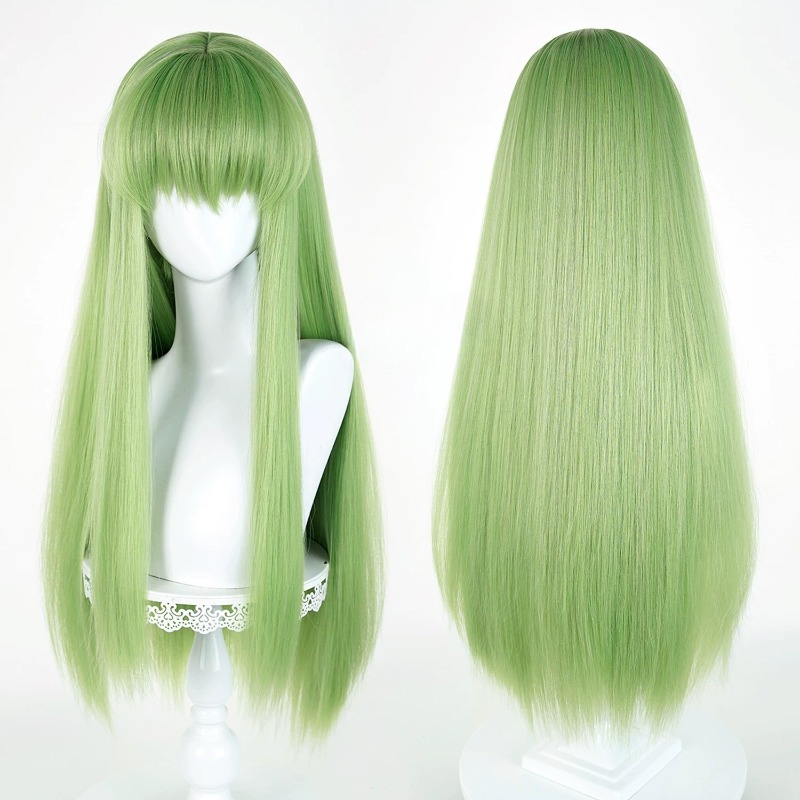 Anime CC Cosplay Green Wig Lon - огляд і ціна Prop Para Cosplay