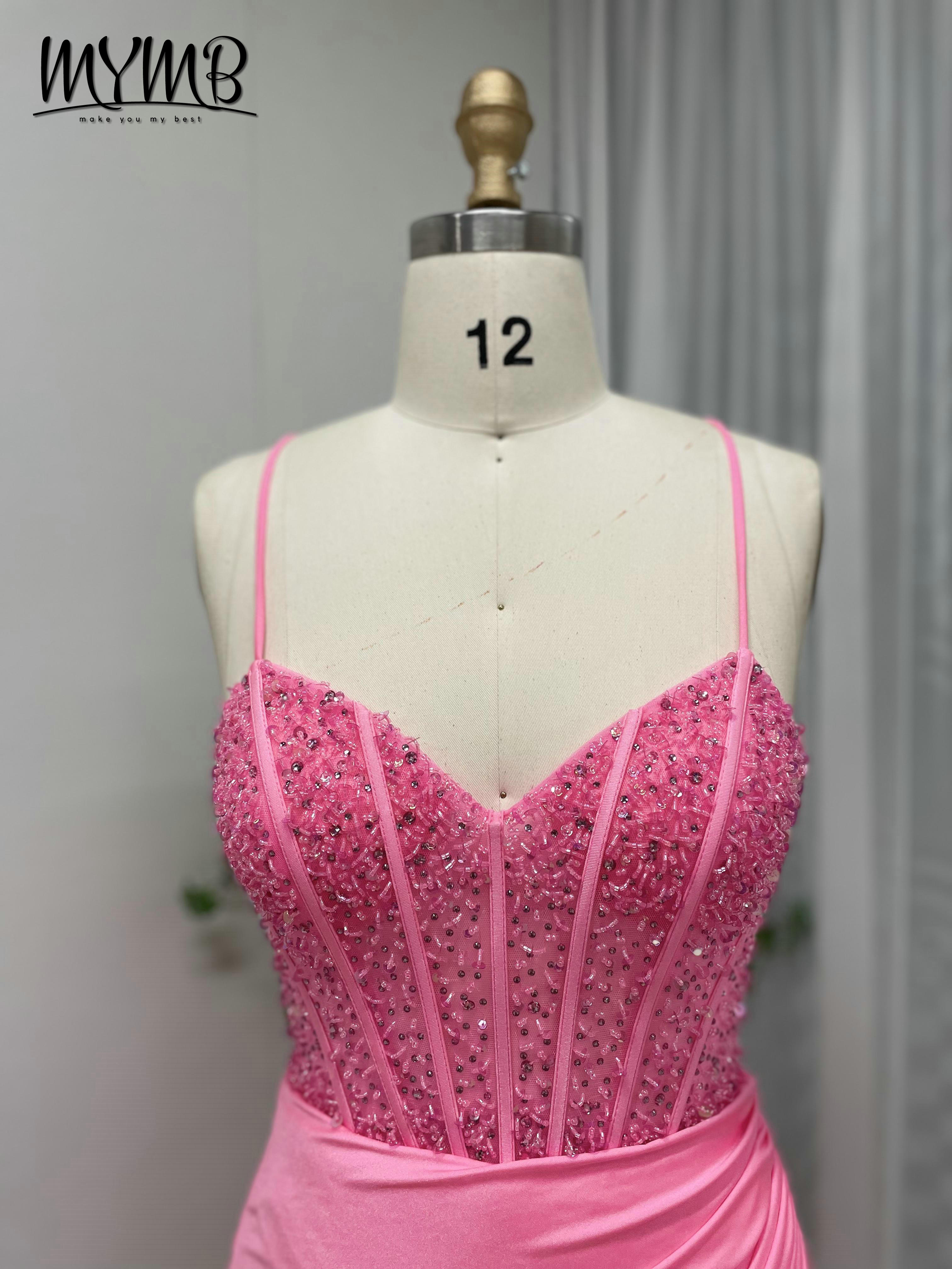 MYMB Sexy Hot Pink Mermaid Eve - огляд і ціна Briar Cosplay Prop