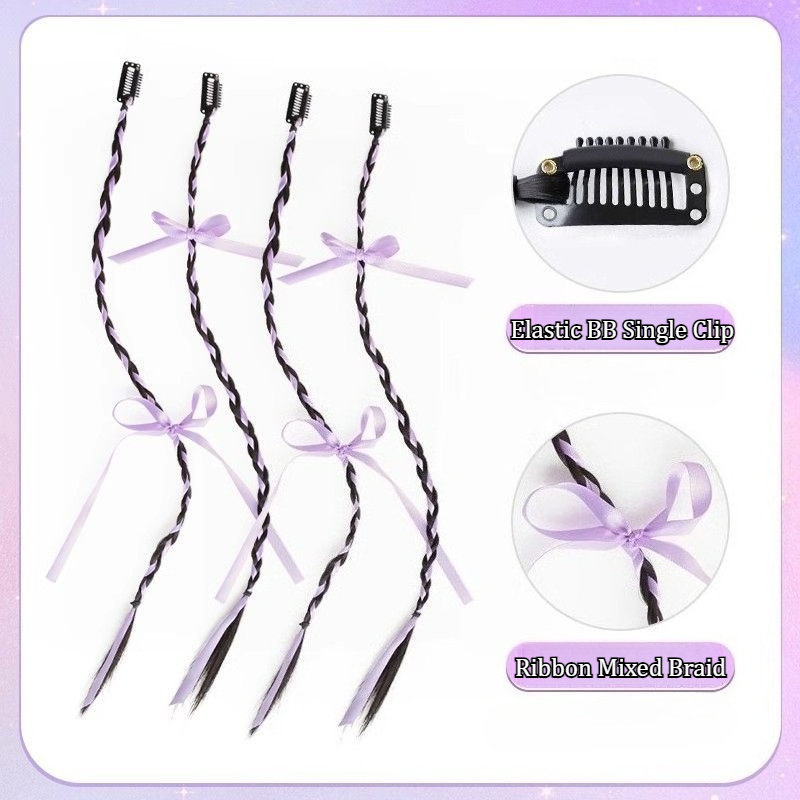2/4PCS Ribbon Bow Boxing Braid - огляд і ціна Cosplay Prop Bow