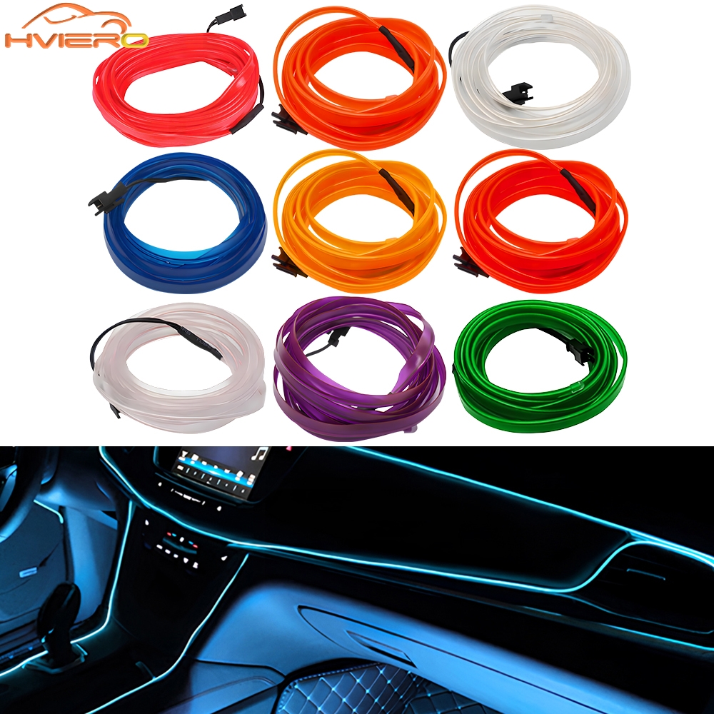 1/2/3/5M Car Interior Atmosphe - огляд і ціна Led El Wire
