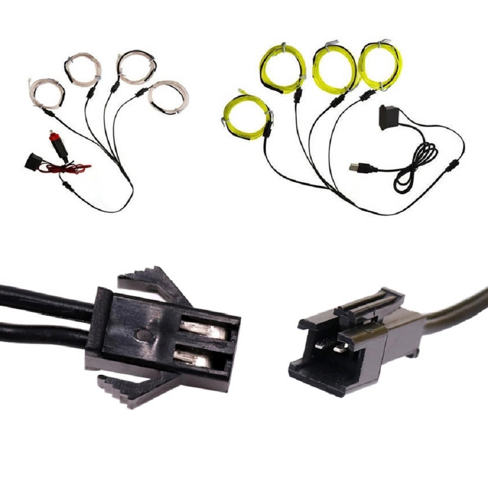 1 To 2/3/4/5/6/7 Splitter Conn - огляд і ціна Led El Wire