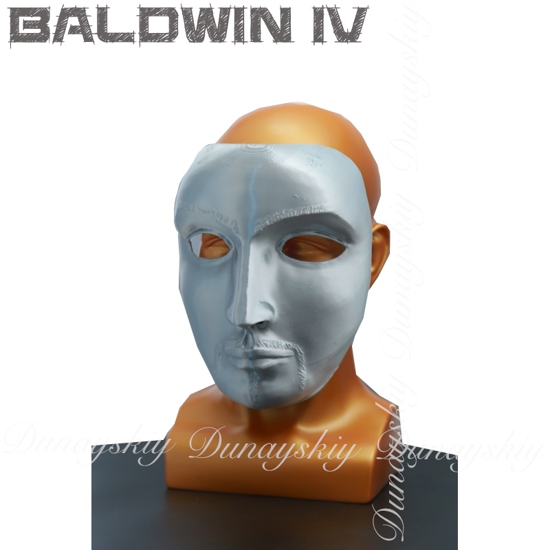 Halloween Baldwin IV Mask Cosp - огляд і ціна Cosplay Prop 3D Print Settings