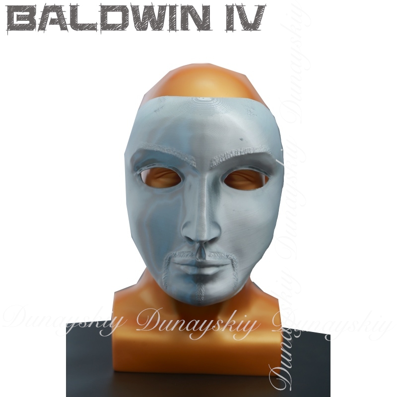 Halloween Baldwin IV Mask Cosp - огляд і ціна Cosplay Prop 3D Print Settings