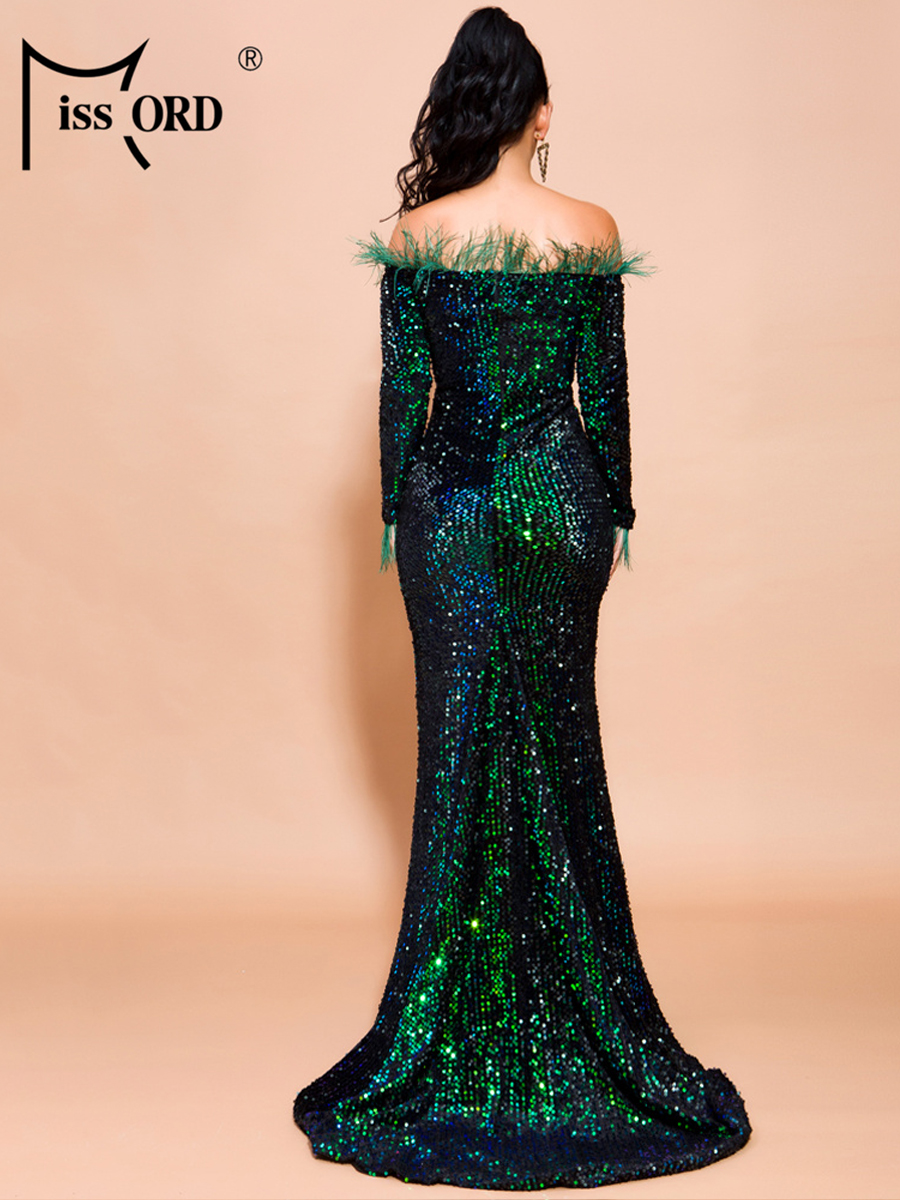 Missord Green Sequin Evening D - огляд і ціна Briar Cosplay Prop