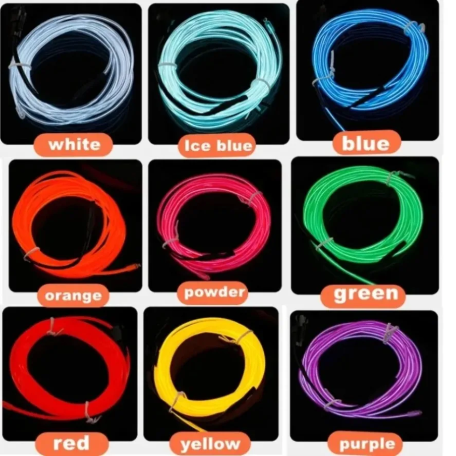 1M/2M/3M/4M/5M Multicolor EL W - огляд і ціна Led El Wire