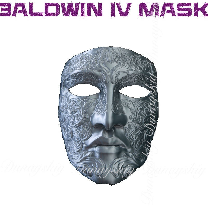 Halloween Baldwin IV Mask Cosp - огляд і ціна Cosplay Prop 3D Print Settings