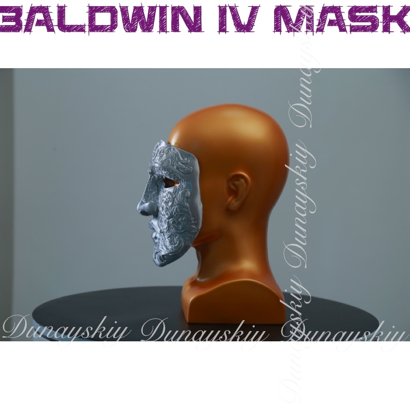 Halloween Baldwin IV Mask Cosp - огляд і ціна Cosplay Prop 3D Print Settings