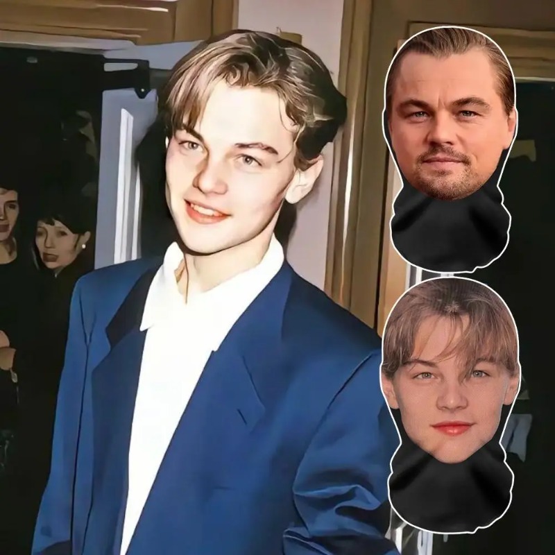 Leonardo DiCaprio 3D Pattern M - огляд і ціна Free Cosplay Prop Patterns