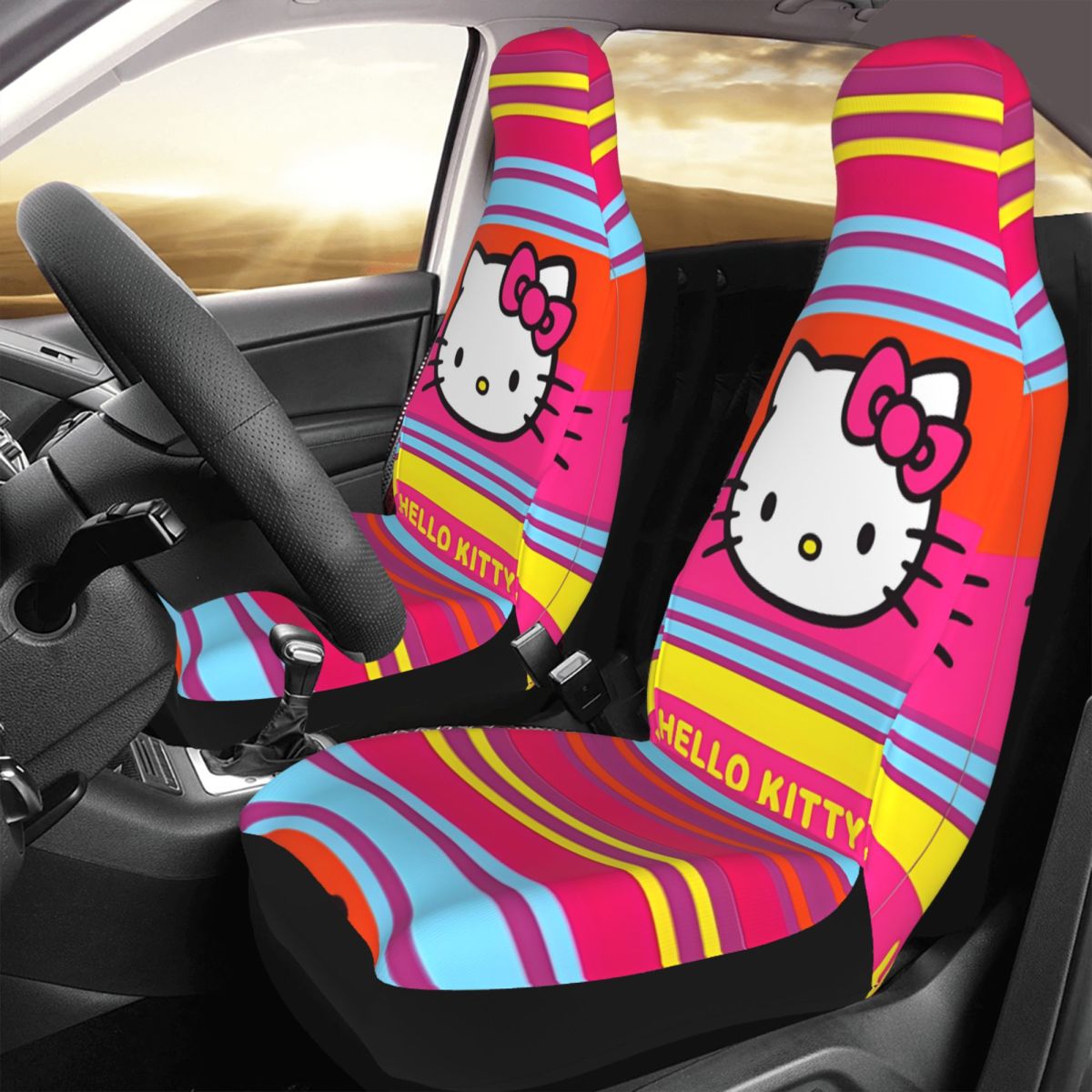 Hello Kitty Stripe Pattern Uni - огляд і ціна Free Cosplay Prop Patterns